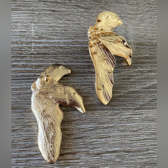 Bohemian flower earrings M114 - Picture 4 of 5